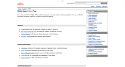 Desktop Screenshot of configure.fujitsupc.com